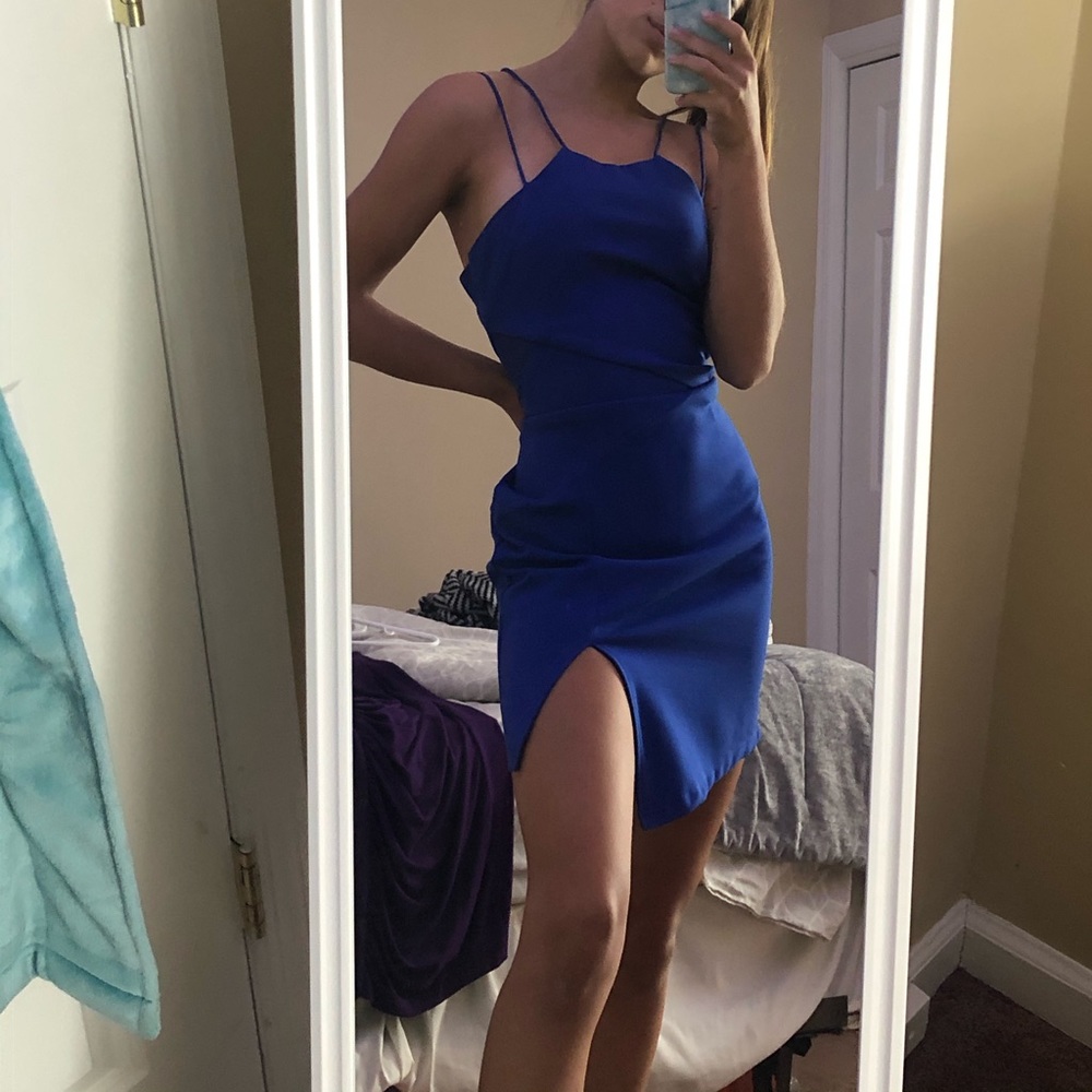 Royal Blue Dress